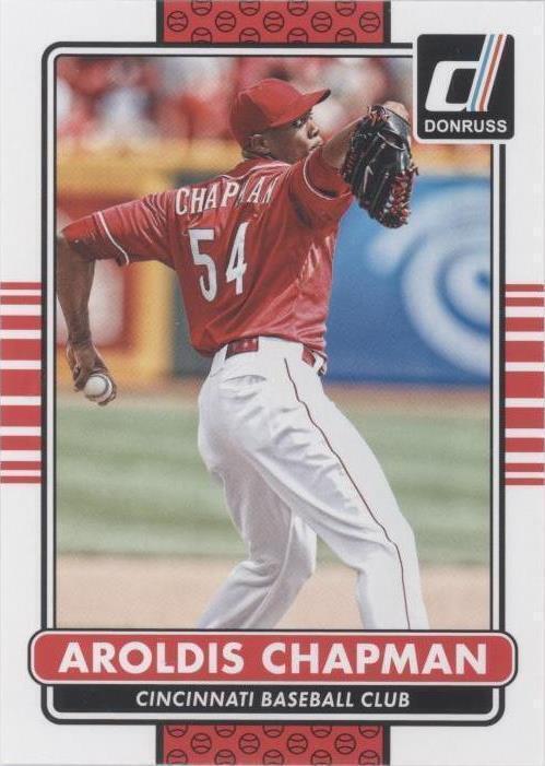 2015 Panini Donruss - Aroldis Chapman #76 - 1 of 1