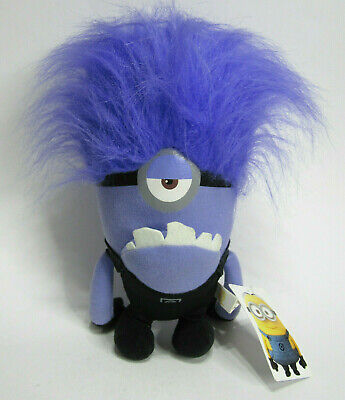 Details about   Purple Minion 1 and  2 Eyes 10" Plush *you will receive 1 at random*