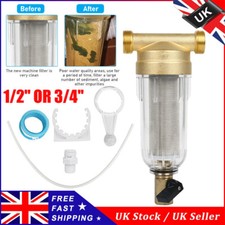 Whole House Spin Down Water Filter Pre-Filter System Under Sink Sediment Filter