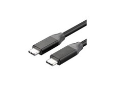 4xem 4XUSBCUSBC3E 3.28 ft. 1m Black USB-C to USB-C 100W Power Delivery Chargin