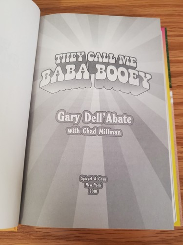 They Call Me Baba Booey Book By Chad Millman and Gary Dell'Abate Hardcover - Imagen 3 de 7