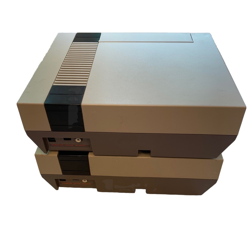 Nintendo Entertainment System NES Console Gray (NES001) Untested eBay