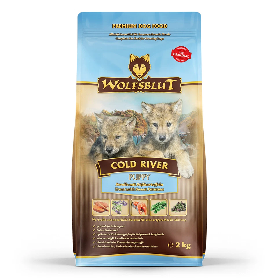 Wolfsblut - Cold River Puppy - 2 kg - Hundefutter - Bild 2 von 4