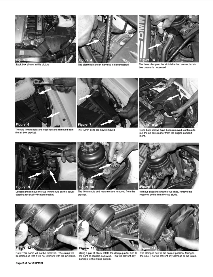 SISTEMA DE ADMISIÓN DE AIRE INJEN PARA BMW 328i 330i 2006-2011 / BMW 128i 2008-2011 NEGRO Foto 4 de 4