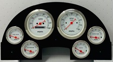 1956 Ford Car 6 Gauge Dash Panel Insert Cluster Set Aluminum