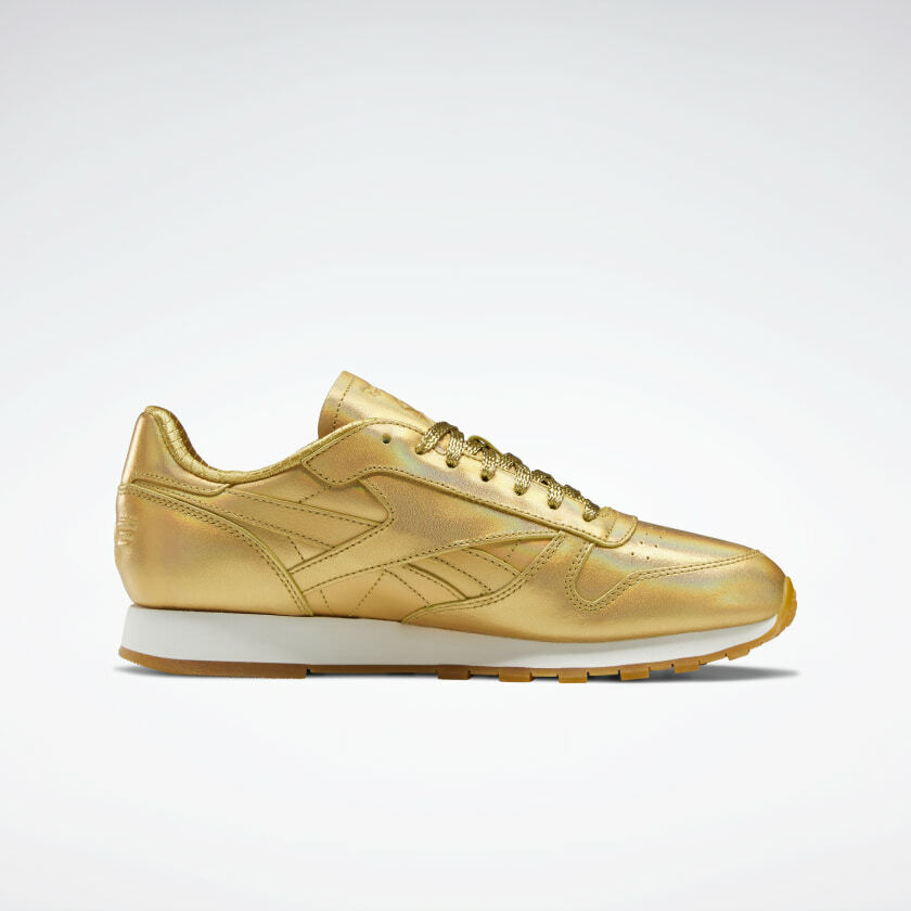 gold reeboks