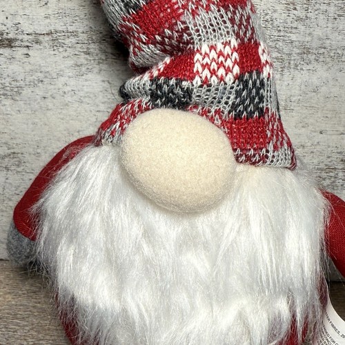 Artículos para el hogar Navidad Papá Noel gnomo con peso sombrero de niñera con campana 11,5x6" - Imagen 6 de 19