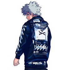 Niepce Men's Cyber Explosion Techwear Jacket Streetwear Long Sleeves Coat