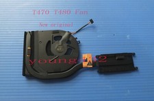 New 01ER498 01ER499 For Lenovo Thinkpad T470 T480 CPU Cooling Heatsink and Fan