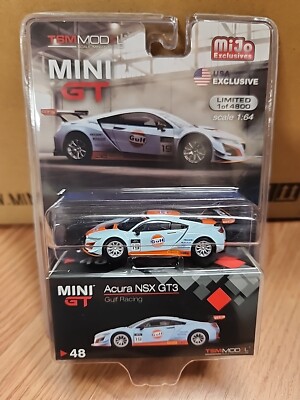 MINI GT 48 Acura NSX GT3 Gulf Racing--NEW--- | eBay