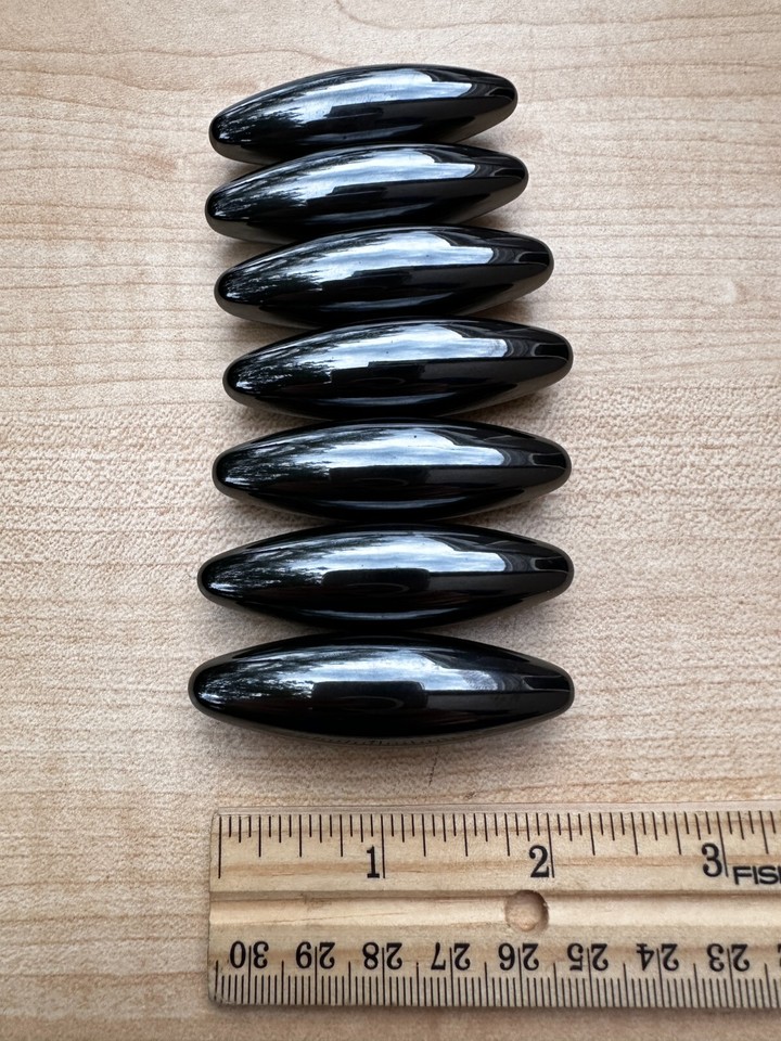 Hematite Elliptical Zingers, Oval Hematite, Wholesale Bulk Lot eBay