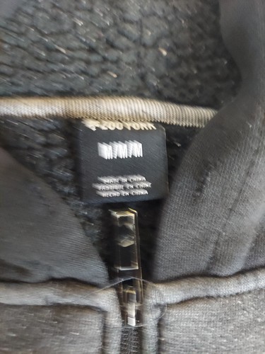 Zoo York Herren Langarm Sherpa Hoodie schwarz & grau Gr. Medium - Bild 3 von 11