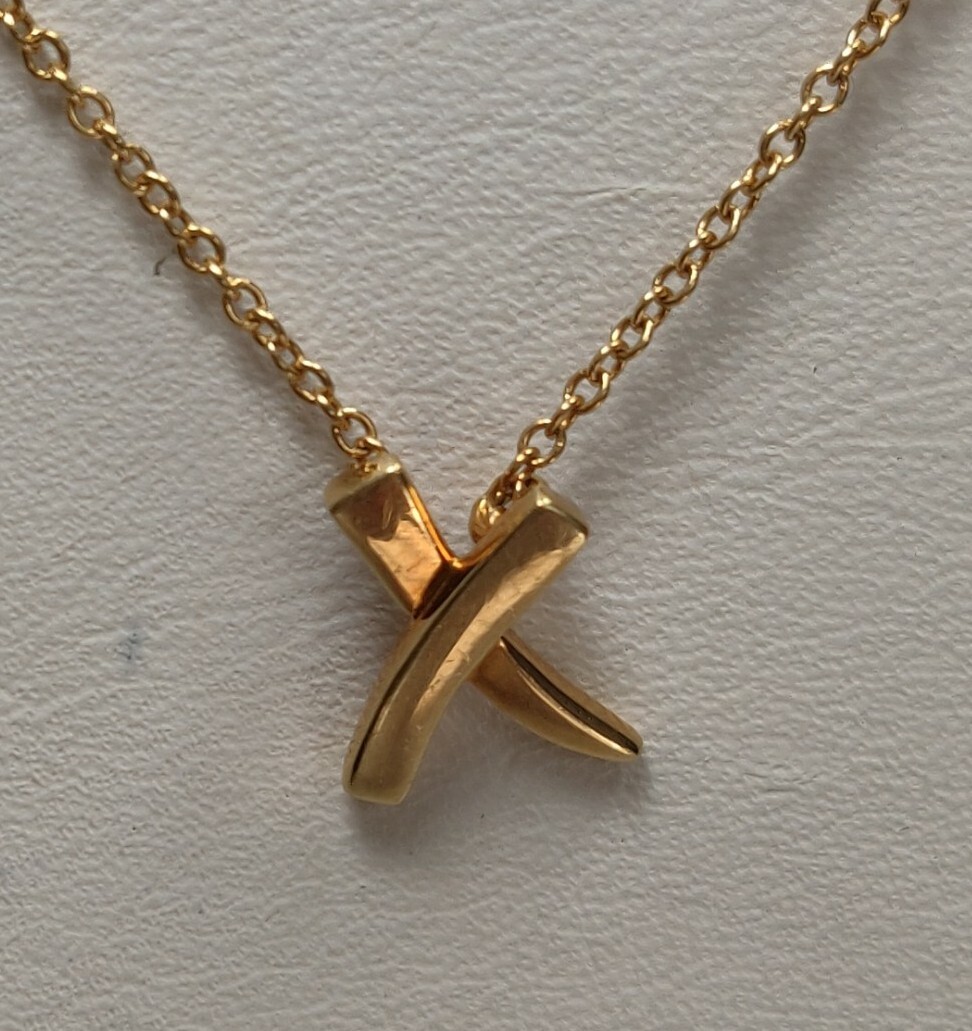 Tiffany&Co. 36343206 PICASSO GRAFFITI ペンダント-sale Tiffany & Co. Paloma Picasso 18K Yellow Gold Graffiti 
