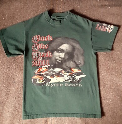 Black BIKE Week Myrtle Beach motorcycle T shirt size S Hayabusa | eBay