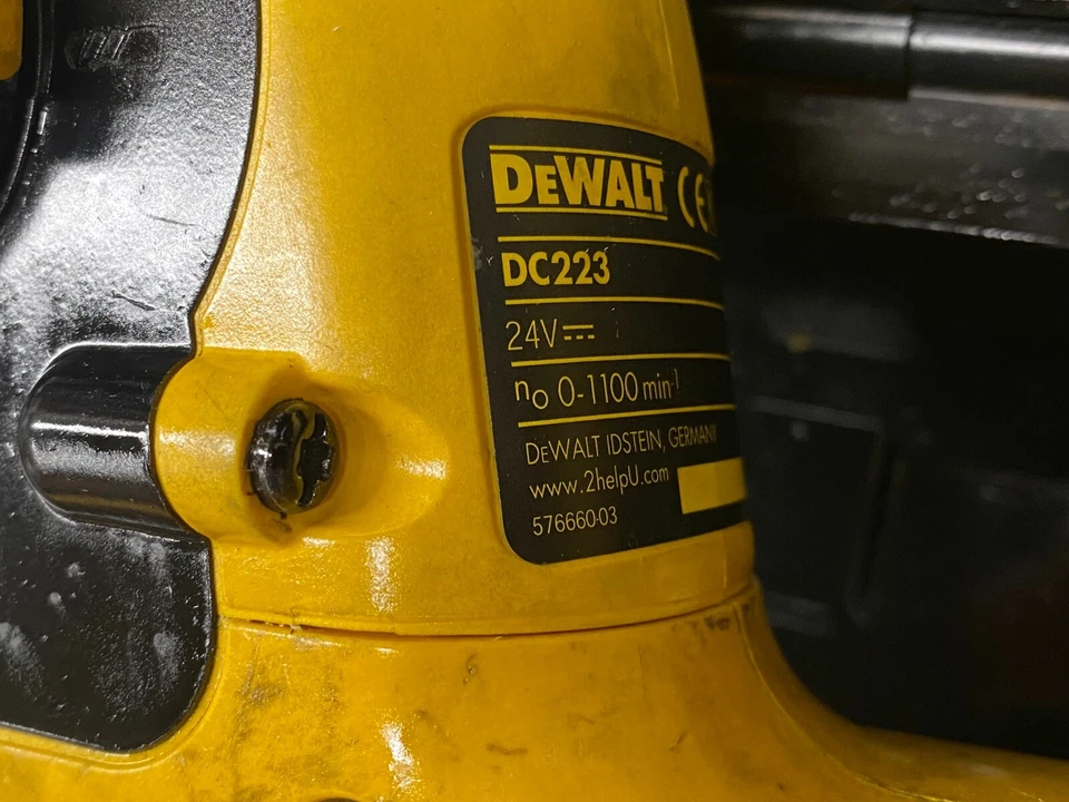 DeWalt SDS DC223 24V Hammer Drill 3way with charger and battery - Image 2 of 4