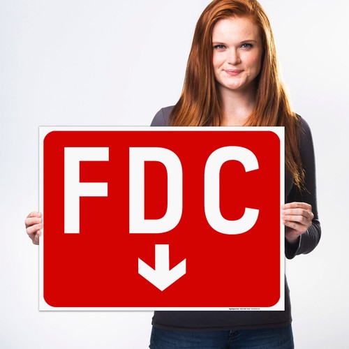 FDC Pfeilschild nach unten, roter Hintergrund, - Bild 49 von 85