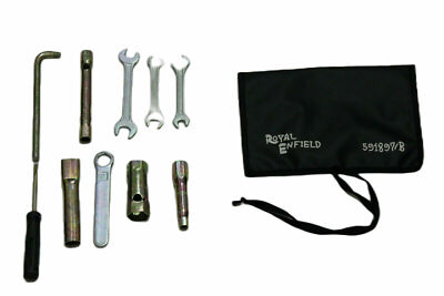 ROYAL ENFIELD CLASSIC 350cc 500cc HANDY TOOLKIT LEATHERETTE BLACK POUCH