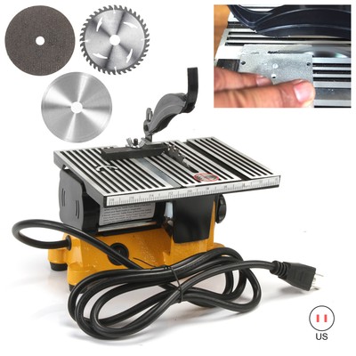 110V Table Saw Woodworking metal Cutting Machine Electric Polisher Grinder 4" 110V Table Saw Woodworking metal Cutting Machine Electric Polisher Grinder 4"