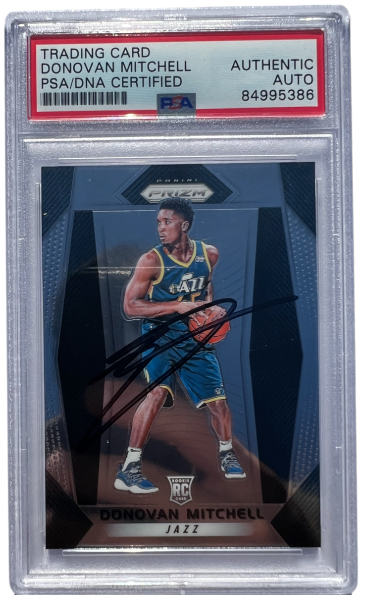 その他 17/18 Prizm Donovan Mitchell RC auto nba 2017-18 Panini Prizm - Donovan Mitchell #117 for sale | eBay