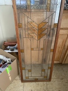 vintage stained glass Hanging Windows. Price. Includes Both