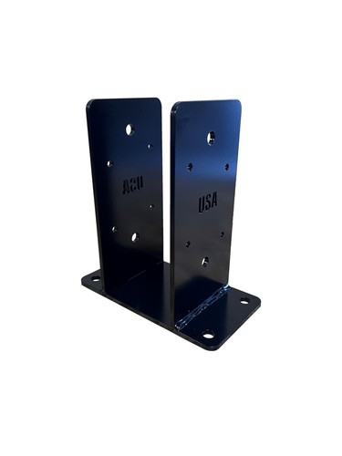 2x6 x3 Column Post Bracket, Pole Barn Bracket, Dry Set