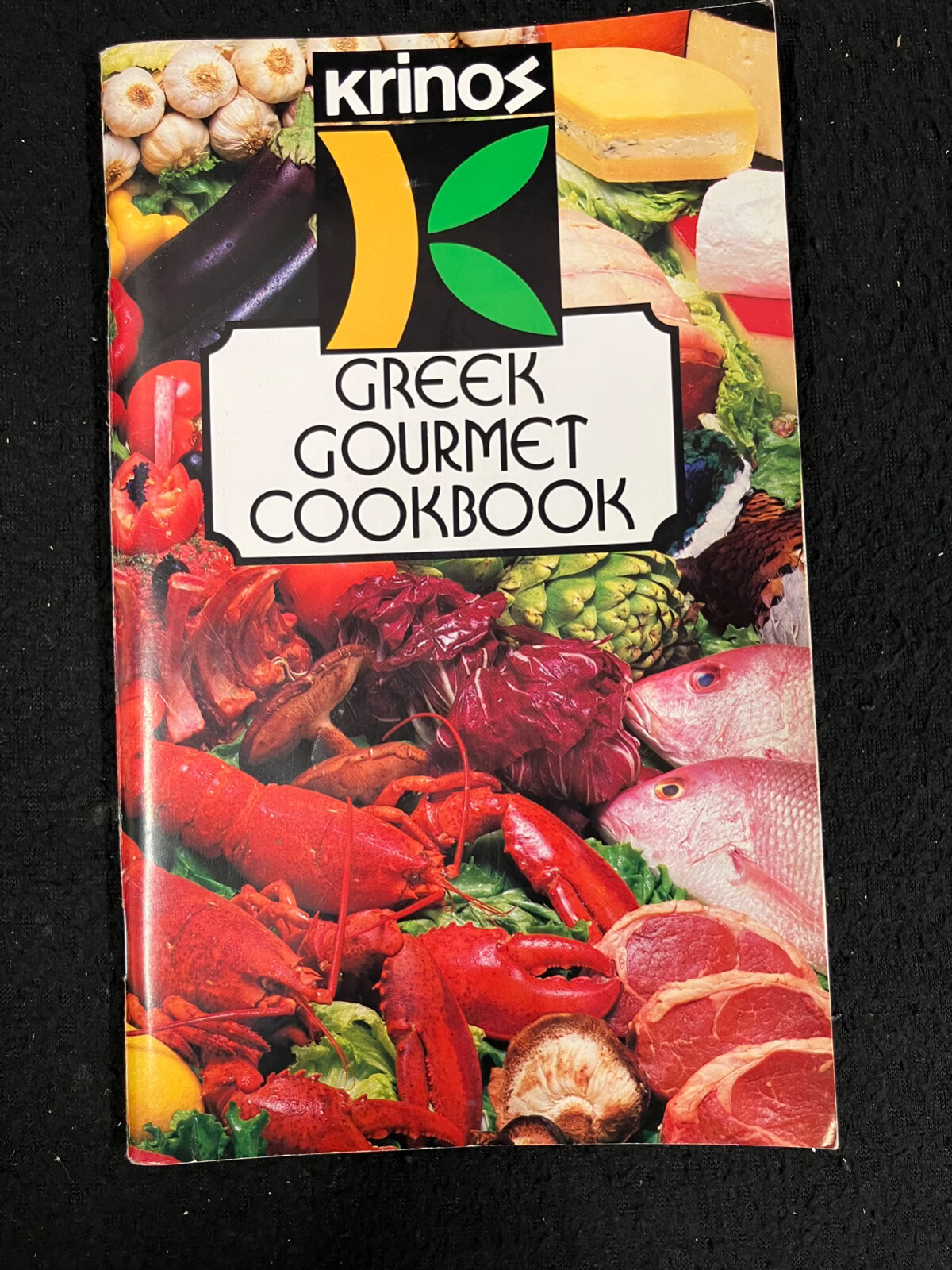 VINTAGE KRINOS GREEK GOURMET RECIPES COOKBOOK eBay