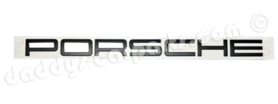 MATT SCHWARZ FÜR PORSCHE 991 970 981 958 BOXSTER CAYMAN MACAN SCHRIFTZUG NEU