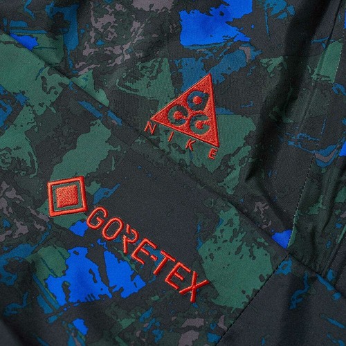 Size L - Nike ACG Gore-Tex Jacket CI0427-416 Print GoreTex Green - Picture 3 of 3
