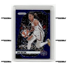 2024 Panini Prizm WNBA - Blue Velocity Prizm #51 Sug Sutton Rookie SP