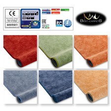 Best Carpets Hardwearing Soft SERENADE 6 Colours Stain Resistant Roll 4m 5m Rugs