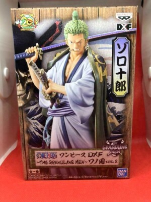 RARE One Piece Zoro Figure Grandline Men Wa no Kuni DXF from Japan