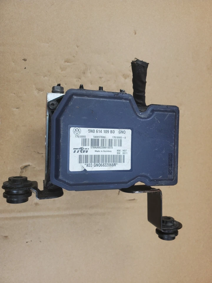 Volkswagen Tiguan 2013-2014 ABS módulo de bomba de freno antibloqueo 5N0 614 109 BD OEM Foto 3 de 4