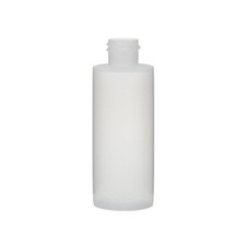 Amcor 2oz Clear Natural HDPE Cylinder Bottles 24/410 Finish Wholesale 19,200CT