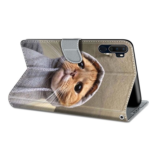 Moon Cat Butterfly Rose Wallet Phone Case For Samsung S8 S9 S10 S20 S21 S22 S23 - 第 15/101 張圖片