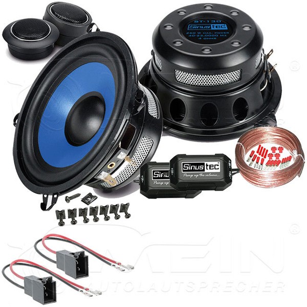 Sinustec Auto Lautsprecher FüR Renault Scenic II 2003-2009 Heck TüR 250W #A95F-image