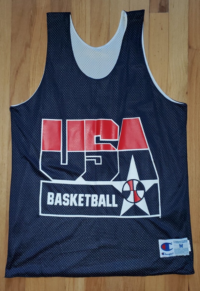 nba ドリームチーム　ユニフォーム　ジャージ　チャンピオン製　アメリカ製　レア ドリームチーム USA製 ユニフォーム NBAレジー・ミラー