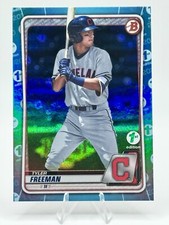 2020 Bowman Draft 1st Edition #BD-78 Tyler Freeman Blue Foil SP Guardians
