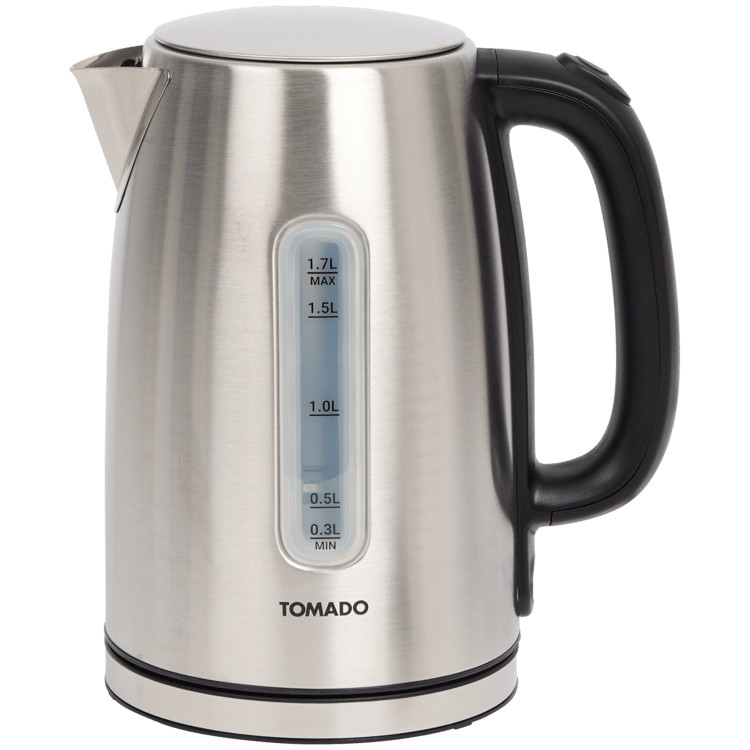 Bouilloire Tomado Superior en inox 1,7l pour thé et café rapide en cuisine