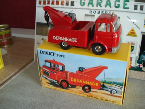 Berliet GAK dépannage Rouge Dinky Toys F 589 Atlas Neuf Boite RARE Dépanneuse