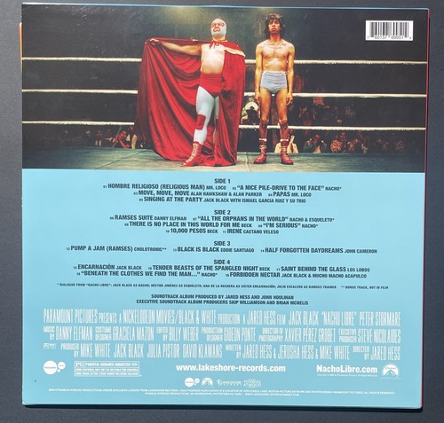 Vinilo de película Nacho Libre firmado por Jack Black certificado de autenticidad PSA/ADN - Imagen 4 de 4