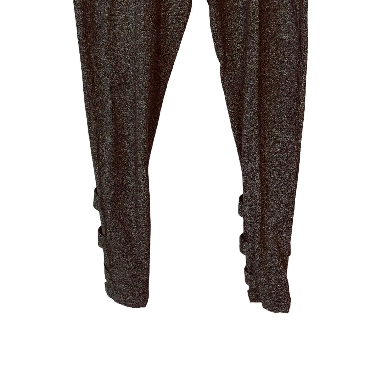 victoria-secret-vs yoga black gray cutouts leggings