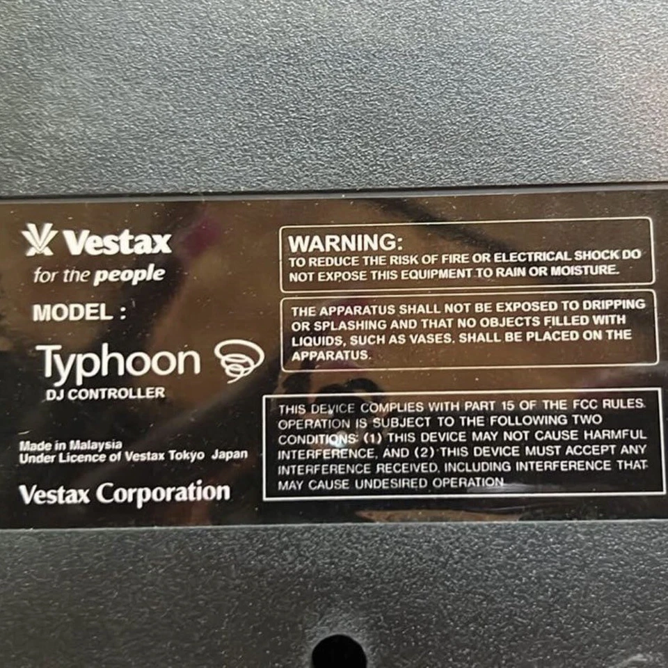 Vestax Typhoon Midi DJ Controller, New Without Box or Cords - Image 3 of 3