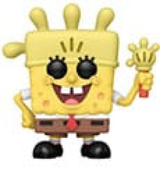 Thumbnail - Spongebob Schwammkopf 25th Anniversary Pop Vinyl Figur Sb W/ Glove