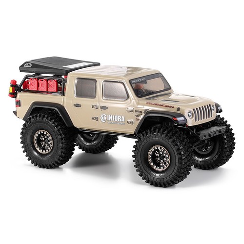 INJORA Super Soft Sticky 1.0" Tires for RC Crawler Enduro24 SCX24 FCX24,64*24mm - Picture 5 of 13