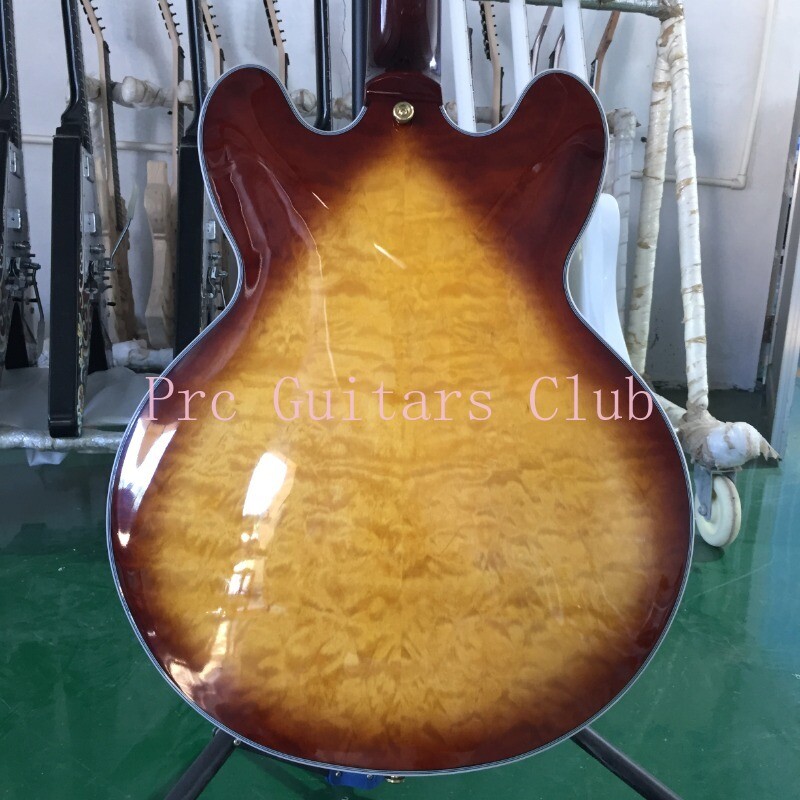 High Quality ES335 Quilted Maple Top Electric Guitar Hollow VS Color Fast Ship eBay