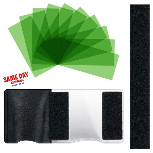 Gel Light Filter Photography 12 Colour Lamp Transparent Plastic Sheet Film 10Pcs - Picture 9 of 14