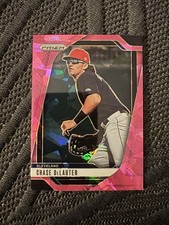 2025 Panini Prizm Chase Delauter #7 Pink Ice Prizm