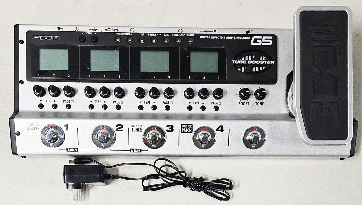 Zoom G5 Multi-Effects Guitar Effect Pedal for sale online | eBay