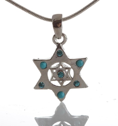 "Estrella de David"" Collar Dije de la Suerte Colgante especial judío protegido - Imagen 2 de 7