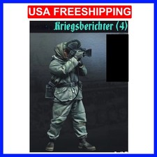 1/35 Scale Resin Figure Model Kit Modeling Scene Miniature Battlefield Photog...